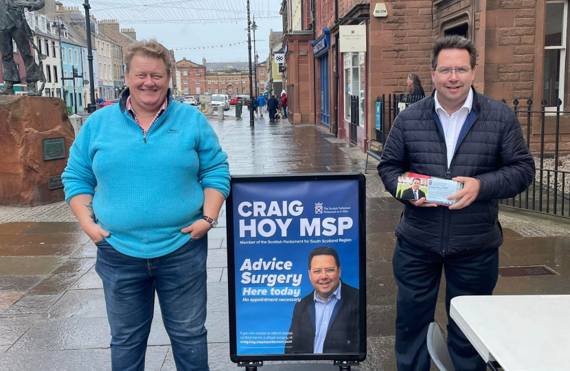 Craig and Cllr Donna Collins 