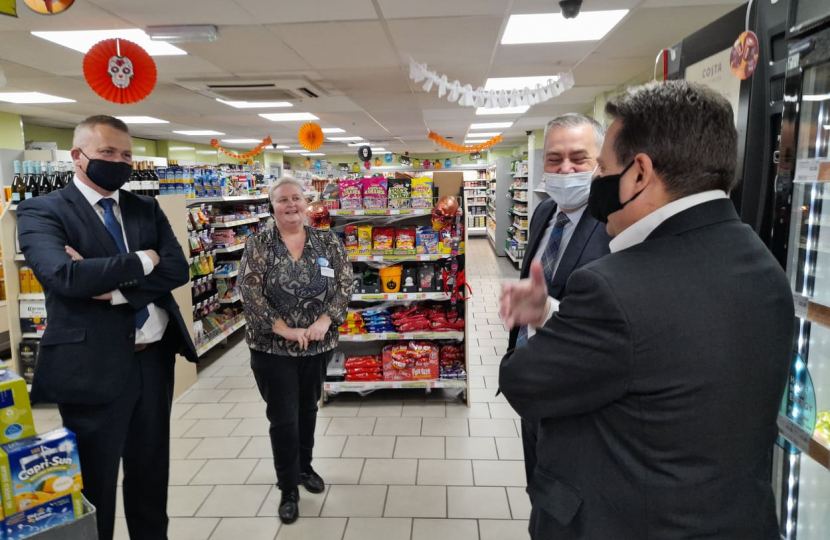 Craig Hoy MSP at Scotmid Newtongrange with Steve Hogarth; Sharon Gooddall; Frank McCarron.jpg