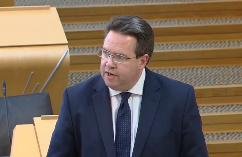 Craig Hoy MSP at Portfolio Questions on Wednesday