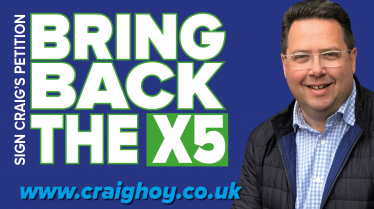 Craig Hoy MSP is organising a petition to bring back the X5