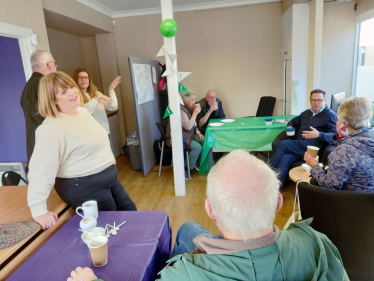 Coffee morning at Craig Hoy MSP's office