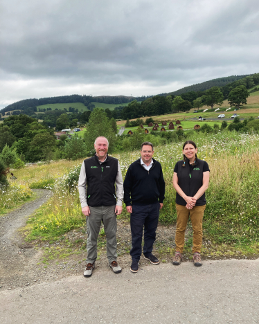 Craig Hoy MSP at Glentress